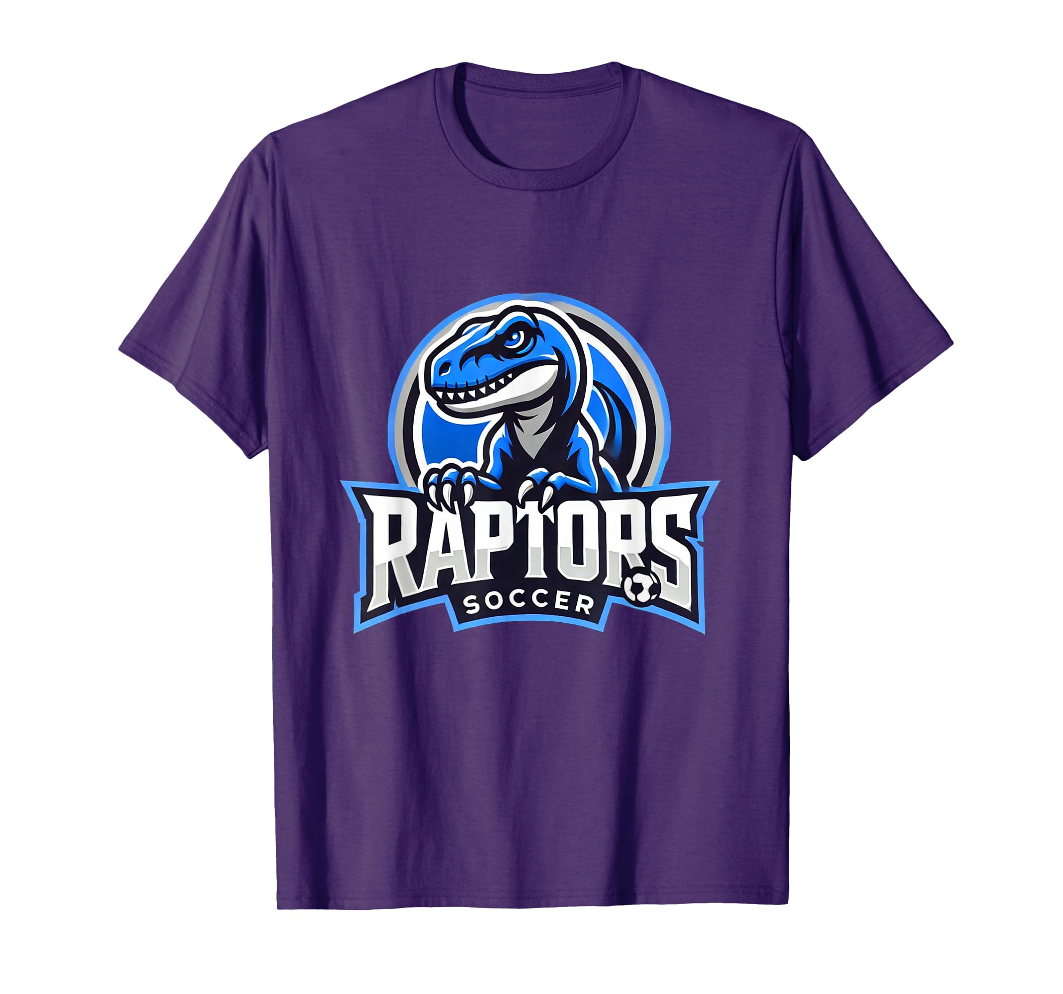 Raptors Soccer Team T-Shirt - Casual Everyday Wear Men Women - T-Shirt, Sweatshirt, Hoodie