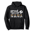 Proud Soccer Nana Soccer Player Nana Hoodie - Graphic Print for Adults - T-Shirt, Sweatshirt, Hoodie