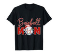 Baseball Mom Ballgame Sport Mommy T-Shirt - Aesthetic Graphic for Adults - T-Shirt, Sweatshirt, Hoodie