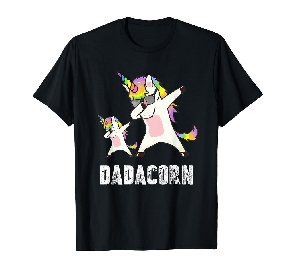 Dadacorn Unicorn Dad And Best Father T-Shirt - Fun Novelty Design Unisex - T-Shirt, Sweatshirt, Hoodie