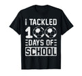 I Tackled 100 Days School Soccer T-Shirt - Graphic Print Men Women - T-Shirt, Sweatshirt, Hoodie