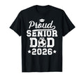 Proud Soccer Senior Dad 2026 Soccer T-Shirt - Minimalist Print for Adults - T-Shirt, Sweatshirt, Hoodie