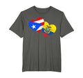 Ecuador Puerto Rico Flag Heart Ecuadorian T-Shirt - Trendy Graphic Unisex - T-Shirt, Sweatshirt, Hoodie