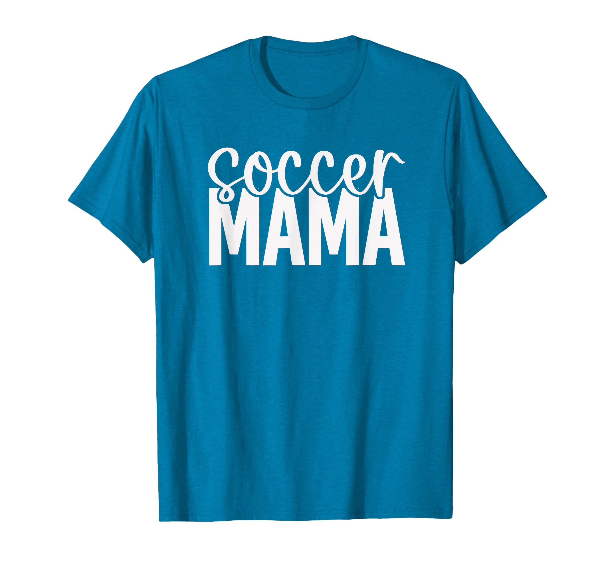 Soccer Mama Royal Blue T-Shirt - Graphic Print Unisex - T-Shirt, Sweatshirt, Hoodie