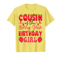 Cousin Berry First Birthday Strawberry T-Shirt - Aesthetic Graphic Unisex - T-Shirt, Sweatshirt, Hoodie