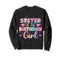 Sister Birthday Bubble Boba Milk Tea Sweatshirt - Aesthetic Graphic Unisex - T-Shirt, Sweatshirt, Hoodie