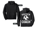 Soccer Coach Hoodie - Custom Art Print Men Women - T-Shirt, Sweatshirt, Hoodie