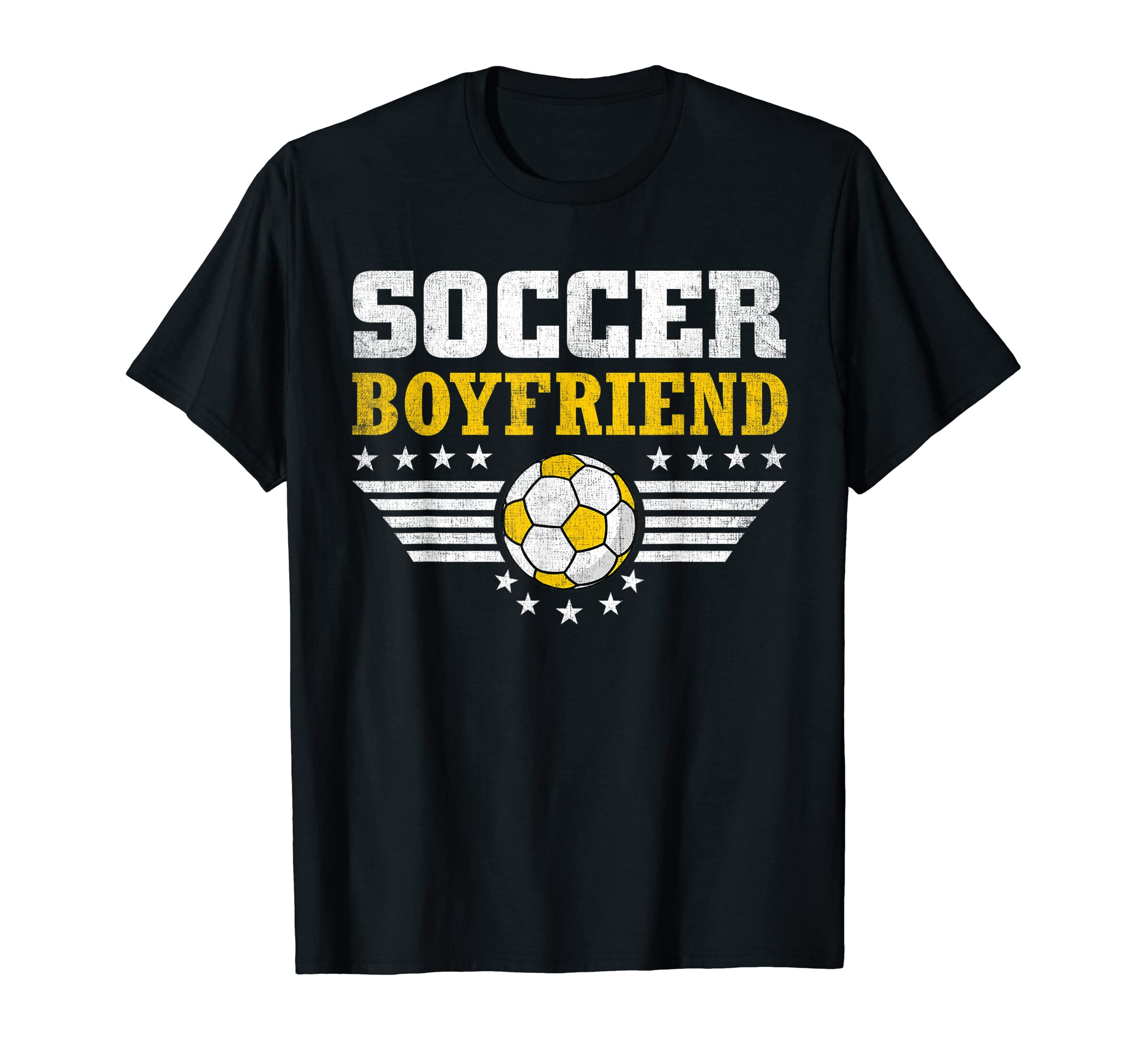 Mens Soccer Boyfriend Funny Sports T-Shirt - Minimalist Print Men Women - T-Shirt, Sweatshirt, Hoodie