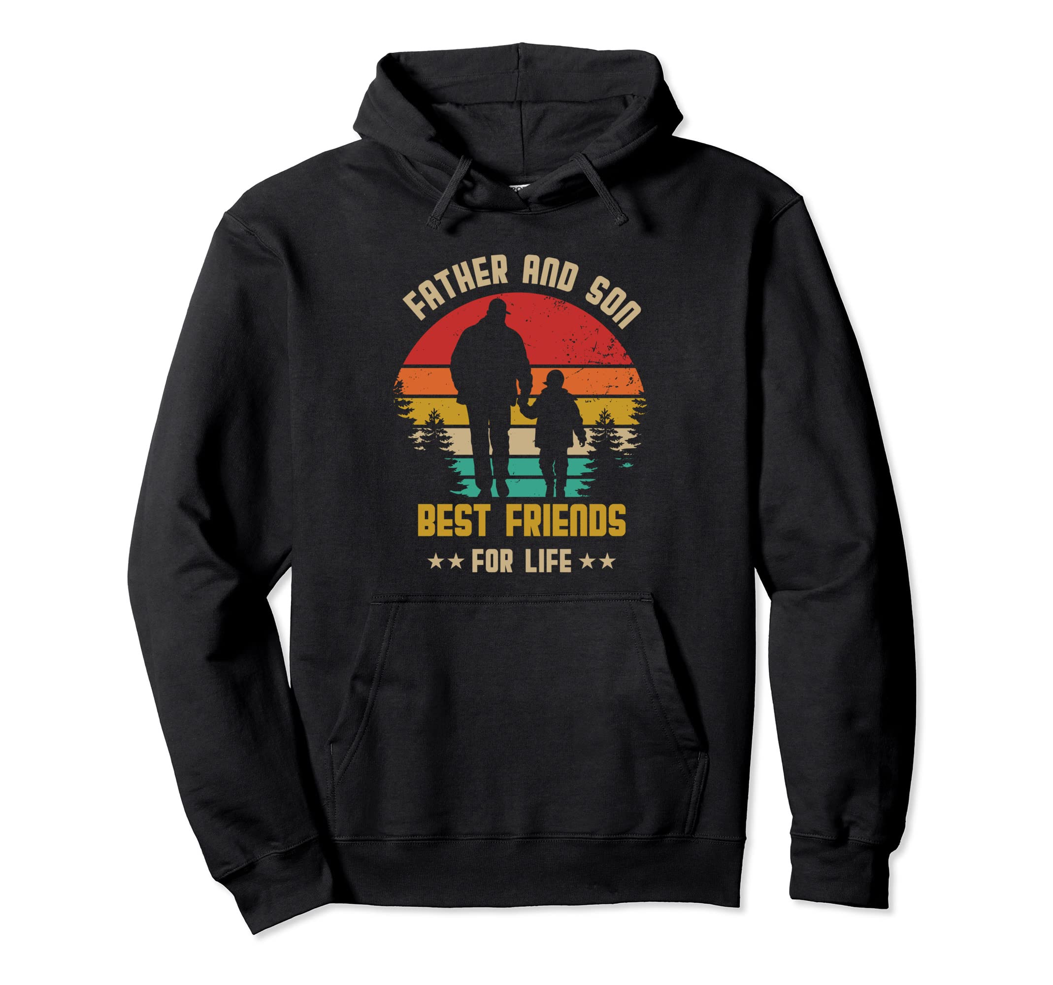 Fathers Day Son Holding Dad Hand Hoodie - Streetwear Style Men Women - T-Shirt, Sweatshirt, Hoodie