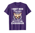 Chihuahua Tees Adults Black T-Shirt - Casual Everyday Wear for Adults - T-Shirt, Sweatshirt, Hoodie