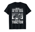 Tractor Dad Grandpa Farmer Driver T-Shirt - Graphic Print Men Women - T-Shirt, Sweatshirt, Hoodie