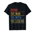 Papaw Myth Legend Dad Grandpa T-Shirt - Fun Novelty Design Men Women - T-Shirt, Sweatshirt, Hoodie