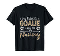 My Favorite Goalie Calls Me Nanny T-Shirt - Aesthetic Graphic Men Women - T-Shirt, Sweatshirt, Hoodie