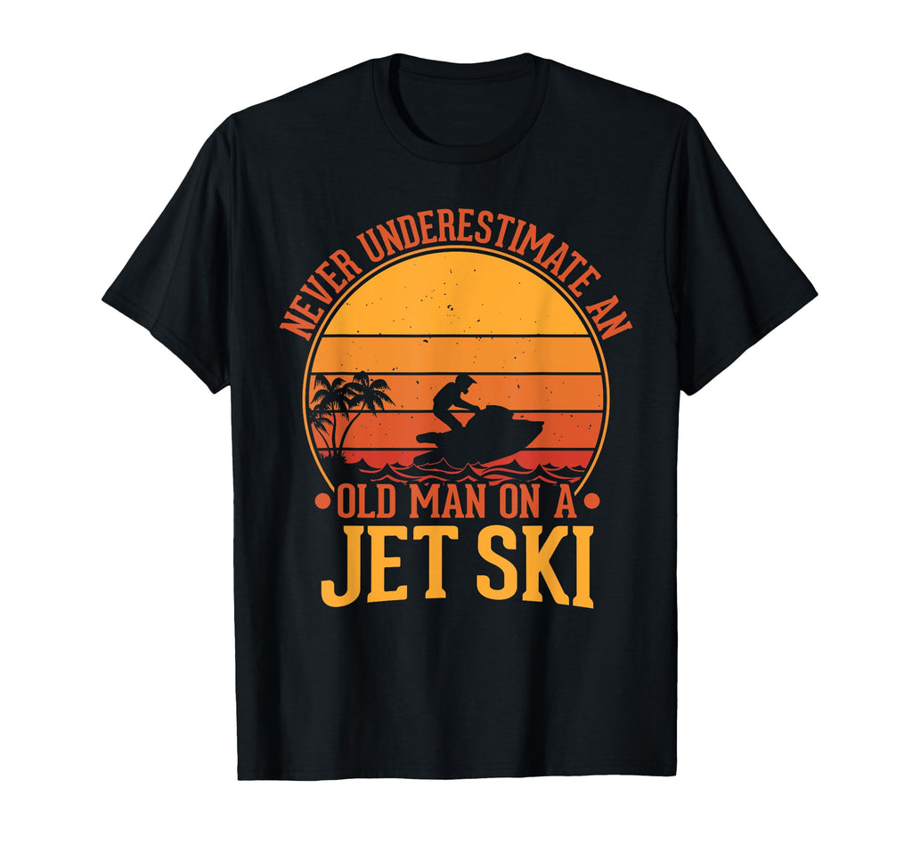 Water Jet Ski Fun Beach Jet Ski T-Shirt - Custom Art Print Unisex - T-Shirt, Sweatshirt, Hoodie
