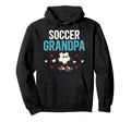 Soccer Grandpa Proud Grandpa Soccer Hoodie - Graphic Print for Adults - T-Shirt, Sweatshirt, Hoodie