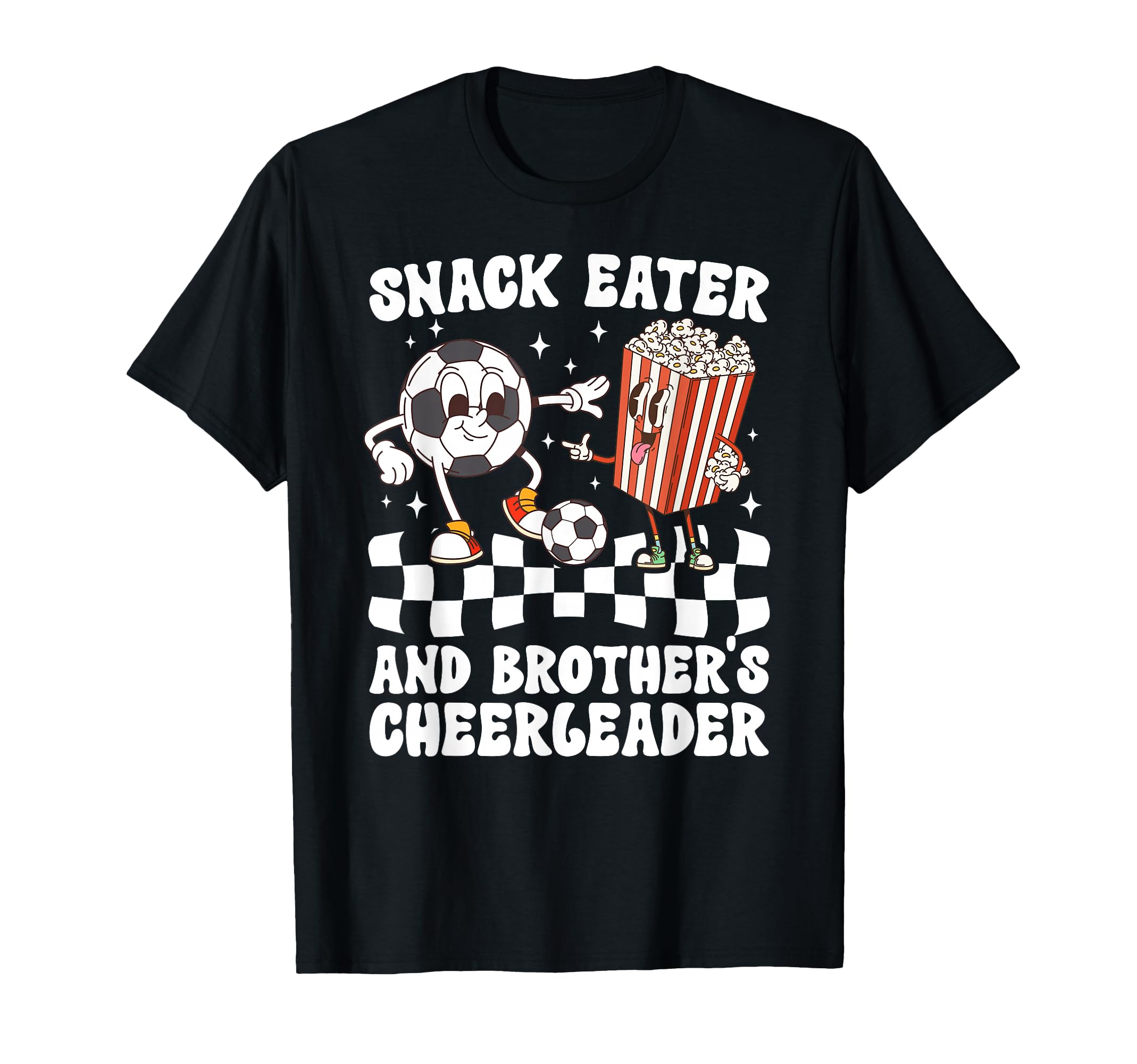 Brothers Cheerleader Soccer Sister T-Shirt - Custom Art Print Unisex - T-Shirt, Sweatshirt, Hoodie