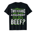 Mens When Two Vegans Get T-Shirt - Casual Everyday Wear for Adults - T-Shirt, Sweatshirt, Hoodie