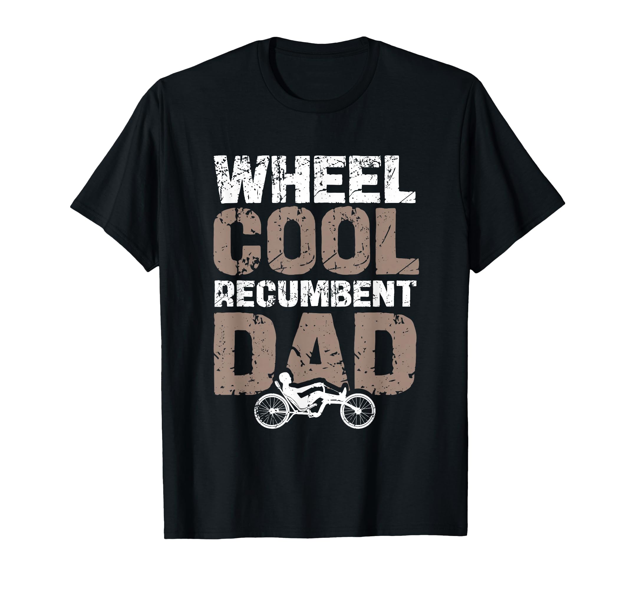 Recumbent Bike Dad Trike Bicycle T-Shirt - Casual Everyday Wear for Adults - T-Shirt, Sweatshirt, Hoodie