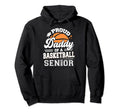 Proud Daddy 2023 Senior Graduate Hoodie - Minimalist Print Men Women - T-Shirt, Sweatshirt, Hoodie