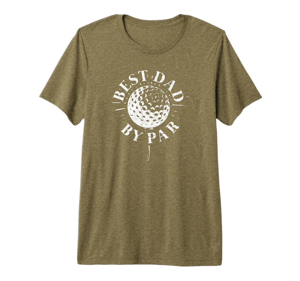 Mens Best Dad Par Funny Mens Golfing Dad T-Shirt - Unique Graphic Unisex - T-Shirt, Sweatshirt, Hoodie