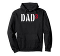 Dad3 Three Dad Three Dad 3 Dad Cubed Hoodie - Trendy Graphic for Adults - T-Shirt, Sweatshirt, Hoodie
