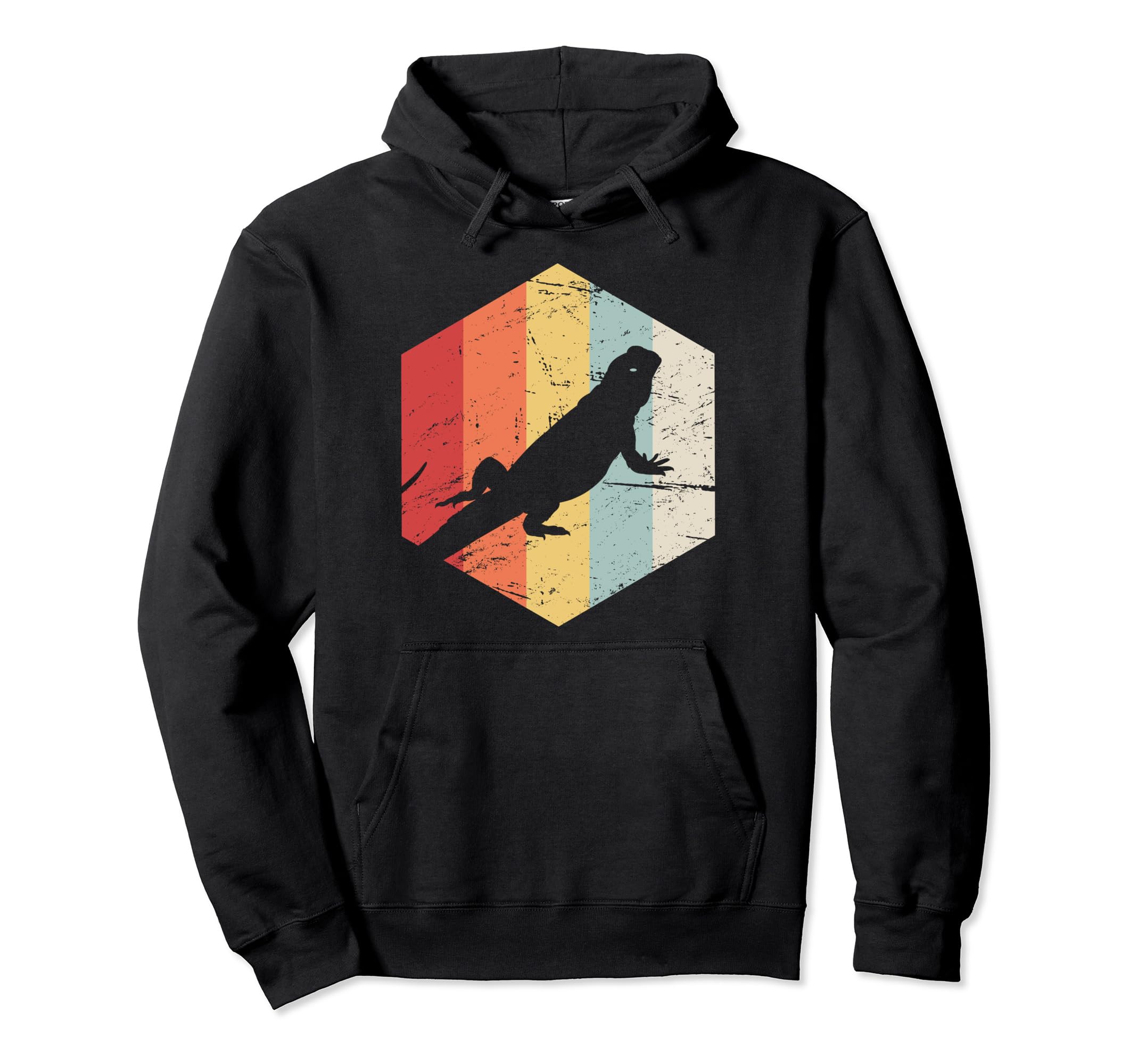 Bearded Dragon Hoodie - Unique Graphic for Adults - T-Shirt, Sweatshirt, Hoodie