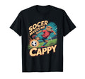 Soccerer Capybara Pun Football Funny T-Shirt - Aesthetic Graphic Men Women - T-Shirt, Sweatshirt, Hoodie