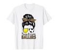 Tennis And Soccer Mom Messy Bun T-Shirt - Streetwear Style Men Women - T-Shirt, Sweatshirt, Hoodie
