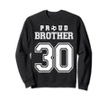 Number 30 Custom Proud Soccer Futbol Sweatshirt - Streetwear Style Unisex - T-Shirt, Sweatshirt, Hoodie