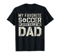 My Favorite Soccer Player Calls Me T-Shirt - Aesthetic Graphic for Adults - T-Shirt, Sweatshirt, Hoodie