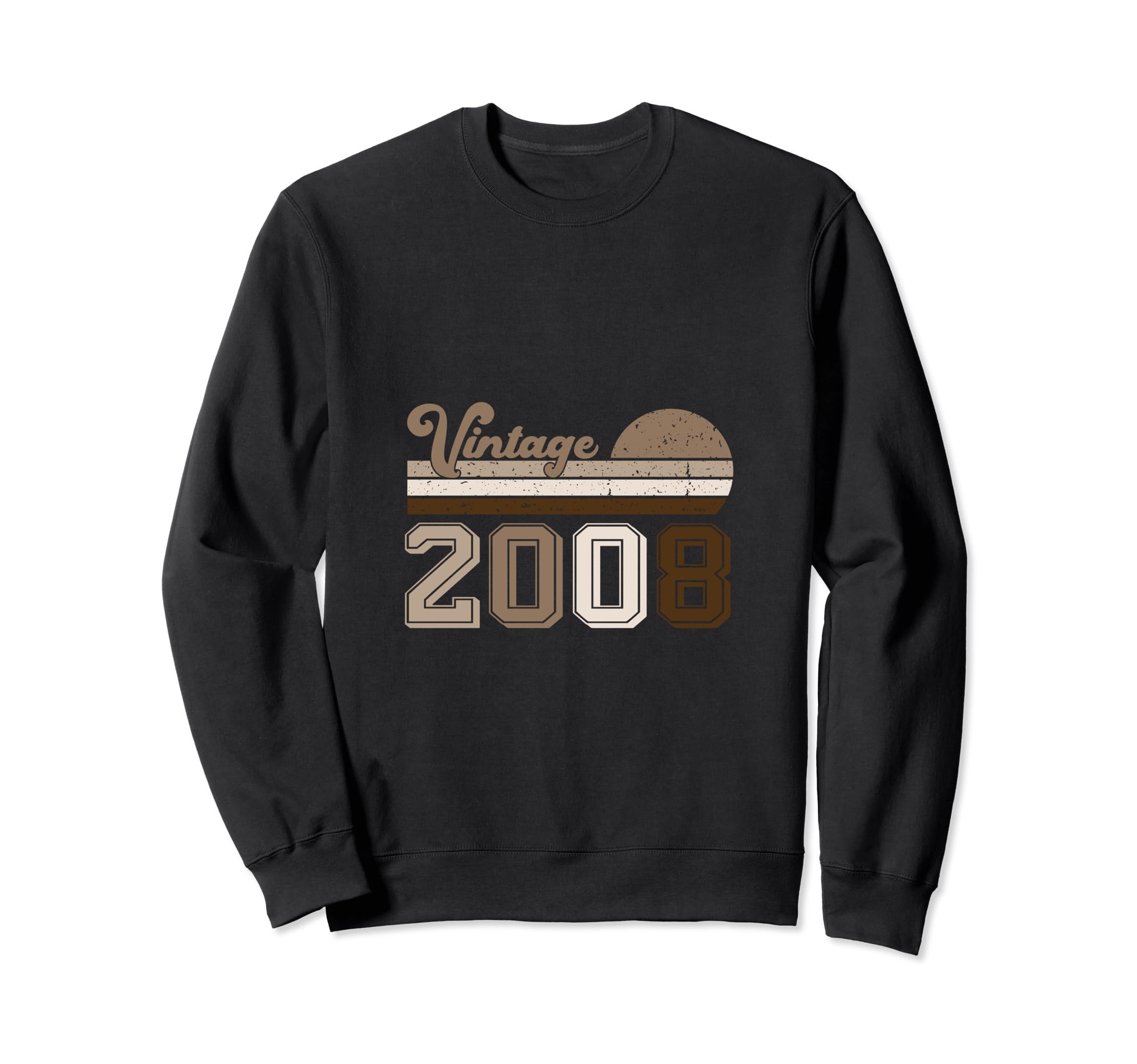 Year 2008 Gift Birthday Mom Dad Sweatshirt - Custom Art Print Unisex - T-Shirt, Sweatshirt, Hoodie
