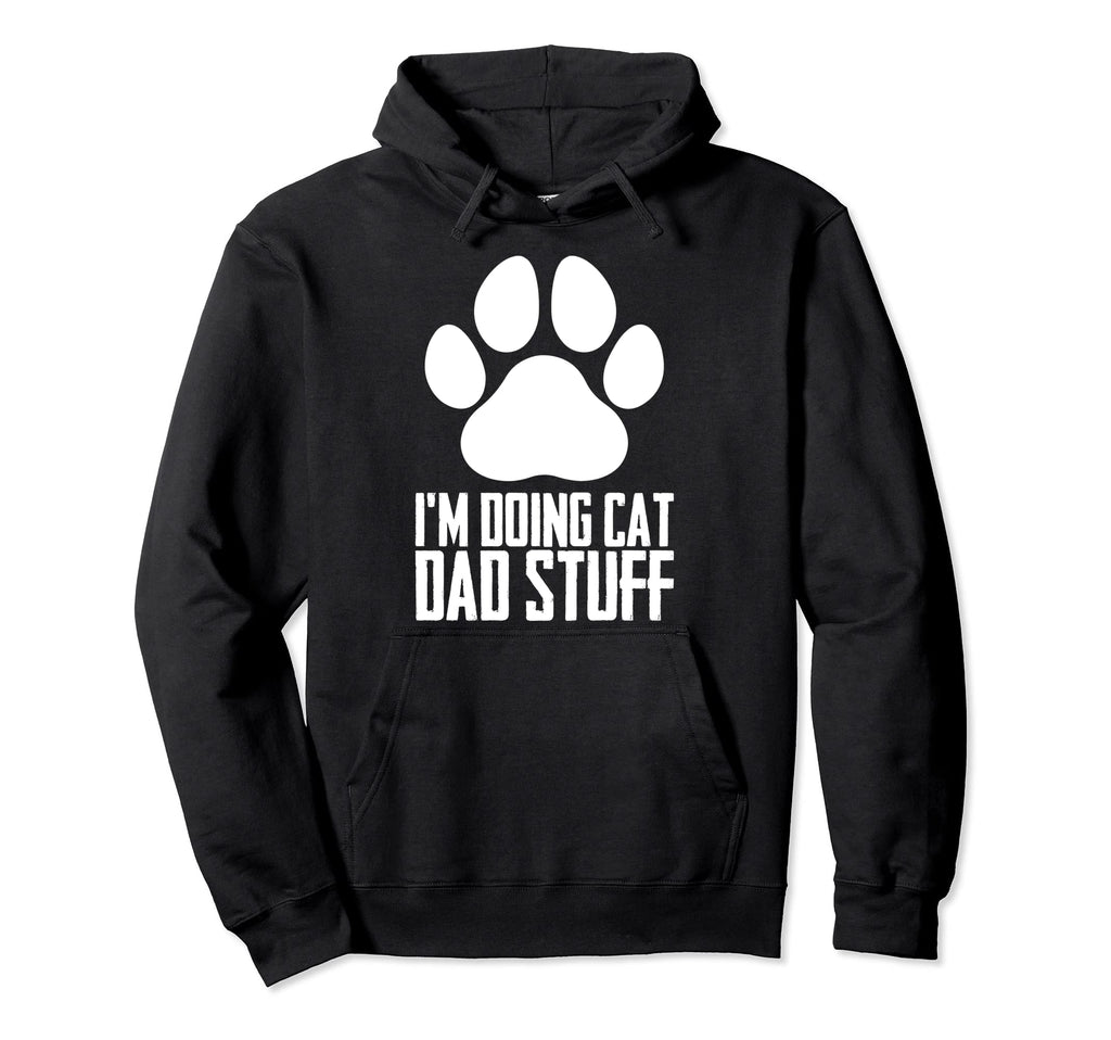 Cat Dad Cats Cat Boyfriend Hoodie - Trendy Graphic Unisex - T-Shirt, Sweatshirt, Hoodie