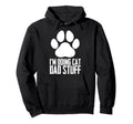 Cat Dad Cats Cat Boyfriend Hoodie - Trendy Graphic Unisex - T-Shirt, Sweatshirt, Hoodie
