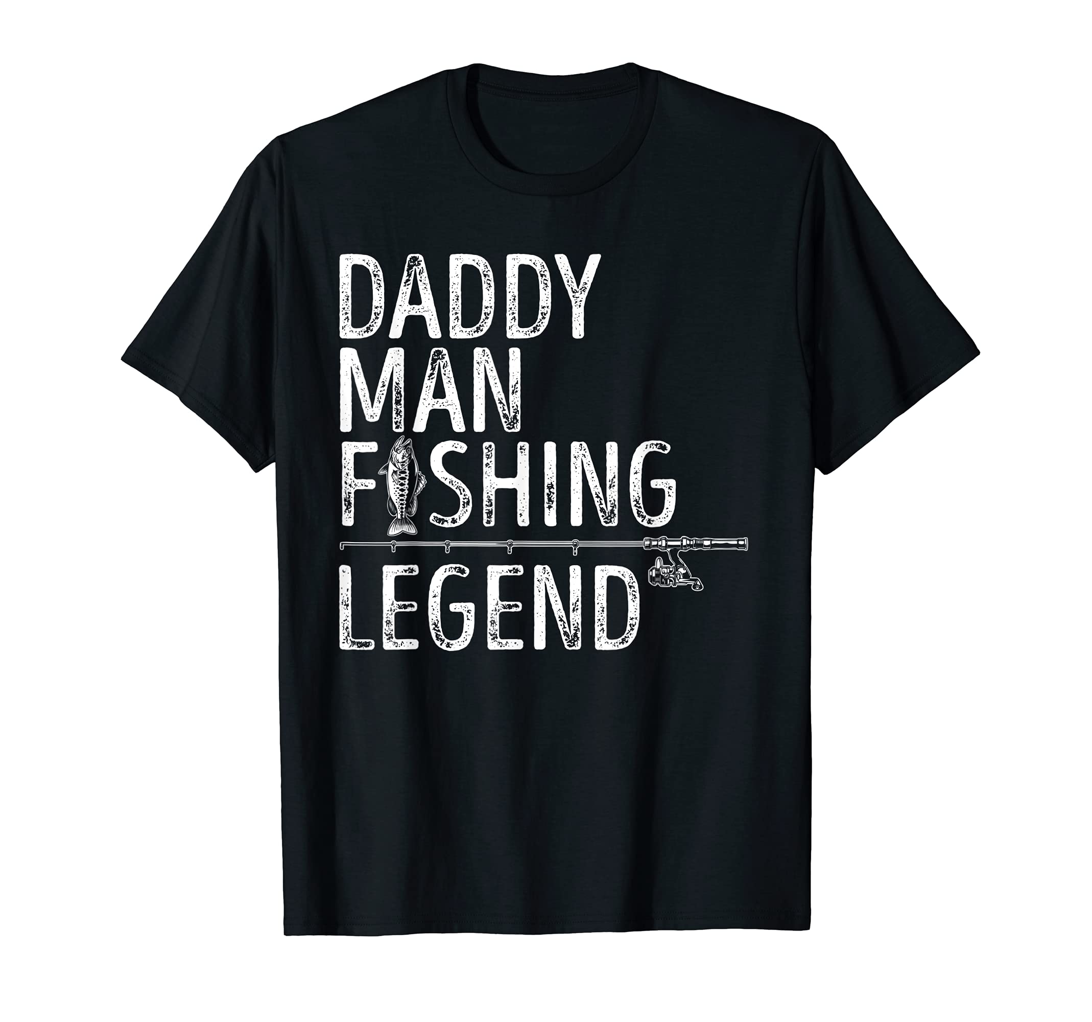 Mens Fishing Daddy Fishing Legend Proud T-Shirt - Aesthetic Graphic Unisex - T-Shirt, Sweatshirt, Hoodie