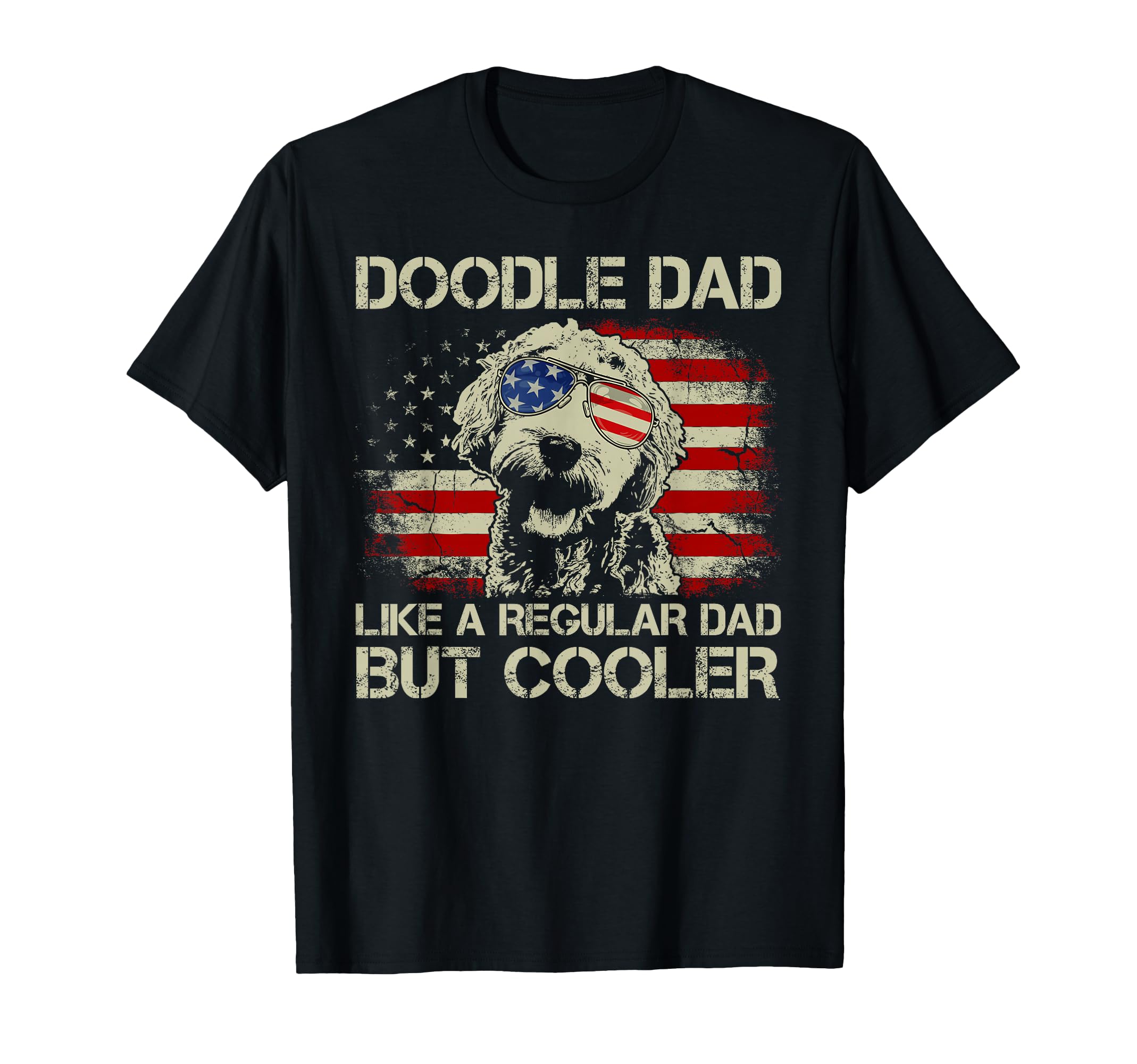 Doodle Dad Goldendoodle Regular Dad But T-Shirt - Unique Graphic Unisex - T-Shirt, Sweatshirt, Hoodie