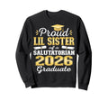 Proud Little Sister 2026 Sweatshirt - Fun Novelty Design Unisex - T-Shirt, Sweatshirt, Hoodie