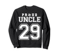 Number 29 Custom Proud Soccer Sweatshirt - Novelty Apparel Men Women - T-Shirt, Sweatshirt, Hoodie