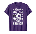 Proud Brother Soccer Senior Class 2025 T-Shirt - Novelty Apparel Unisex - T-Shirt, Sweatshirt, Hoodie