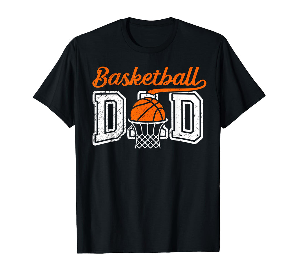 Basketball Dad Basketball Player Father T-Shirt - Trendy Graphic for Adults - T-Shirt, Sweatshirt, Hoodie