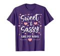 Sweet And Sassy Like My Nana T-Shirt - Fun Novelty Design for Adults - T-Shirt, Sweatshirt, Hoodie