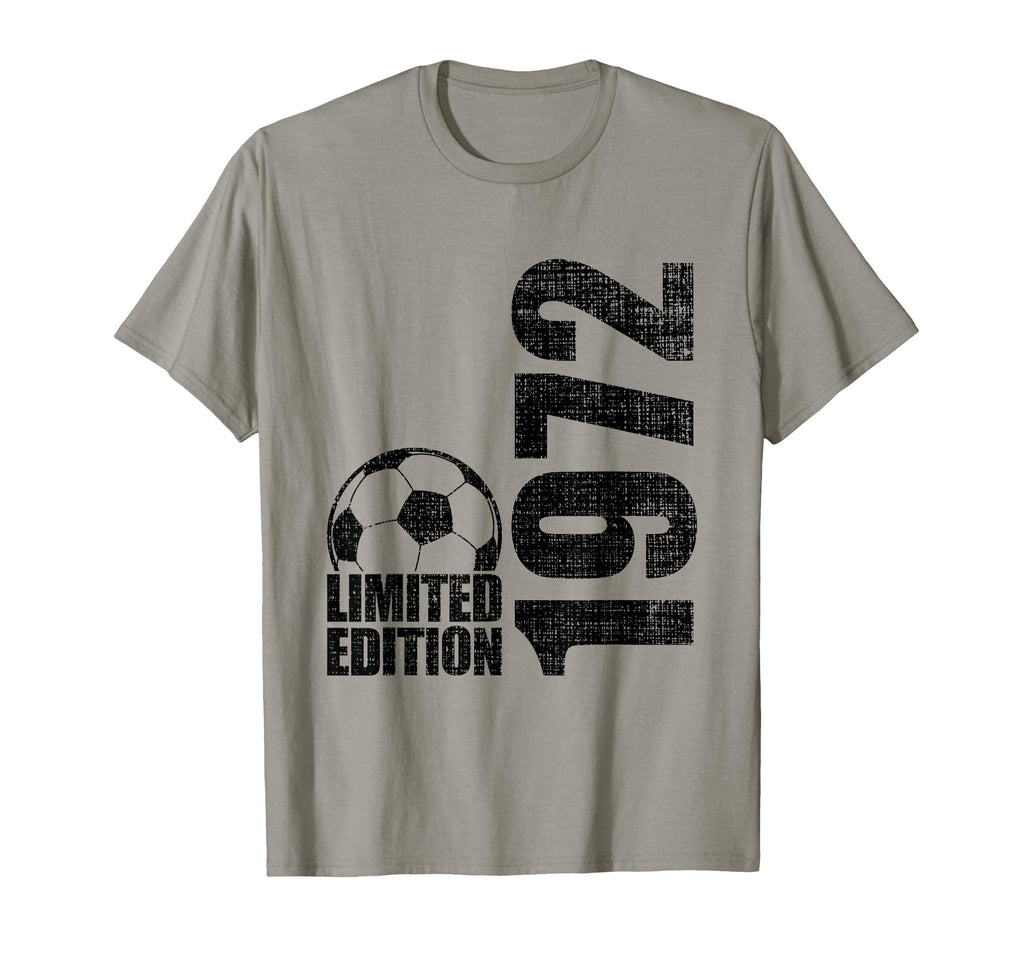 54 Years Old 1972 54Th Birthday Soccer T-Shirt - Custom Art Print Men Women - T-Shirt, Sweatshirt, Hoodie