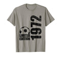 54 Years Old 1972 54Th Birthday Soccer T-Shirt - Custom Art Print Men Women - T-Shirt, Sweatshirt, Hoodie