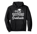 Proud Boyfriend 2026 Graduate Senior Hoodie - Graphic Print for Adults - T-Shirt, Sweatshirt, Hoodie