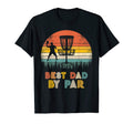 Mens Best Dad Par Disc Golf Dad T-Shirt - Casual Everyday Wear for Adults - T-Shirt, Sweatshirt, Hoodie