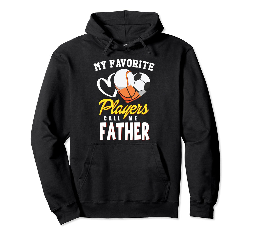 My Favorite Players Baseball Soccer Hoodie - Trendy Graphic for Adults - T-Shirt, Sweatshirt, Hoodie