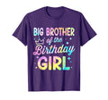 Big Brother Birthday Tie Dye Bday Party T-Shirt - Novelty Apparel Unisex - T-Shirt, Sweatshirt, Hoodie
