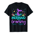 Mermaid Grammy Birthday Family T-Shirt - Casual Everyday Wear Unisex - T-Shirt, Sweatshirt, Hoodie