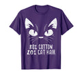 Black Cat Face 80 Cotton 20 Hair Kitten T-Shirt - Graphic Print for Adults - T-Shirt, Sweatshirt, Hoodie