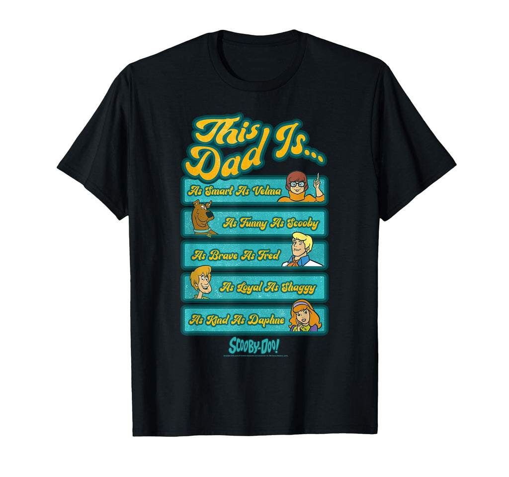 Scooby Doo Fathers Day Group Shot T-Shirt - Custom Art Print for Adults - T-Shirt, Sweatshirt, Hoodie