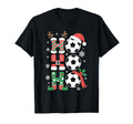 Ho Soccer Santa Ball Pajama Family T-Shirt - Minimalist Print for Adults - T-Shirt, Sweatshirt, Hoodie